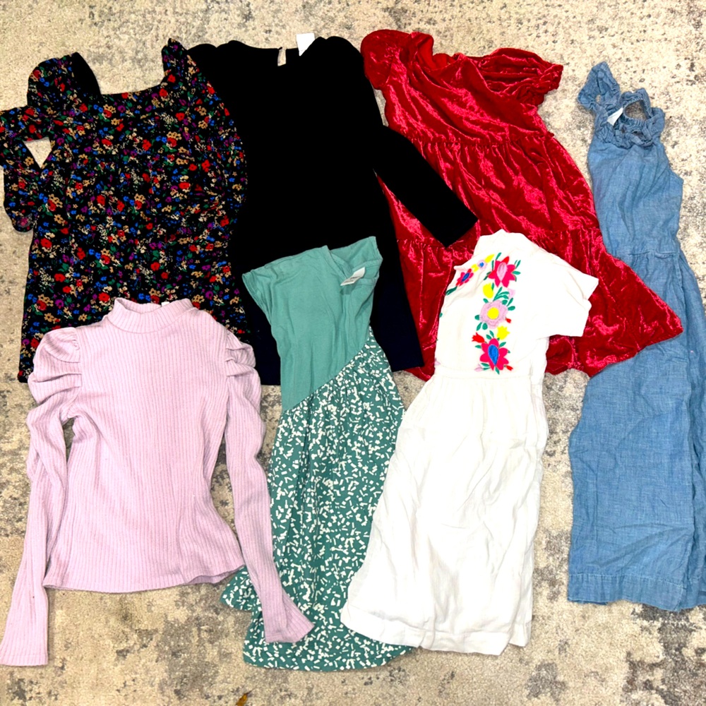 Crewcuts Janie & Jack Zara Gap Huge Premium Girls Dress Bundle Size 6 7 Small